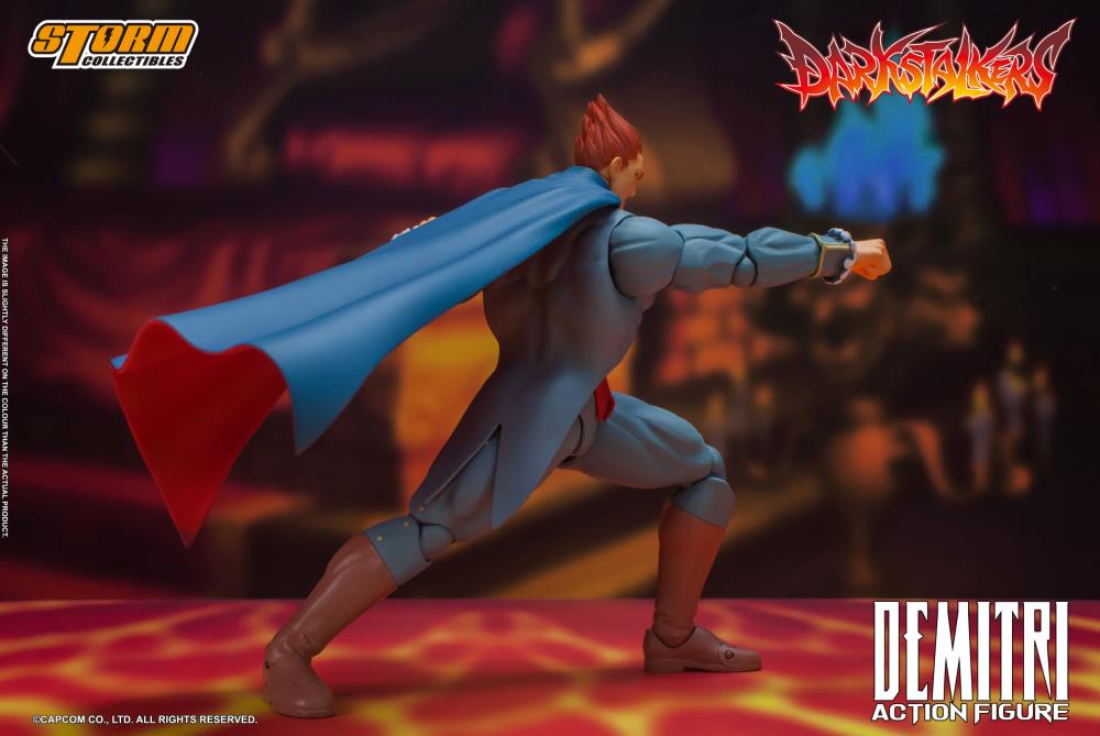 Darkstalkers Demitri Maximoff 1/12 Scale Action Figure Gallery Image 12
