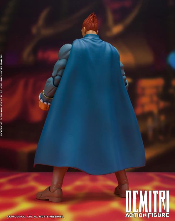 Darkstalkers Demitri Maximoff 1/12 Scale Action Figure Gallery Image 7