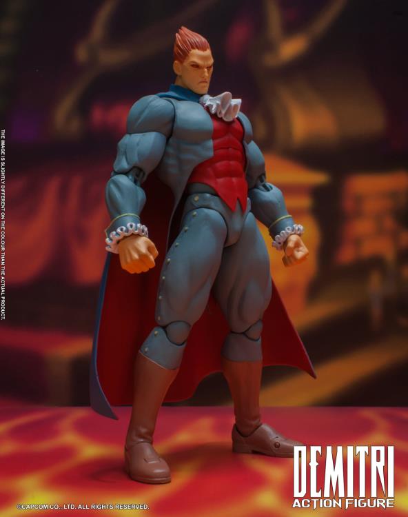 Darkstalkers Demitri Maximoff 1/12 Scale Action Figure Gallery Image 8