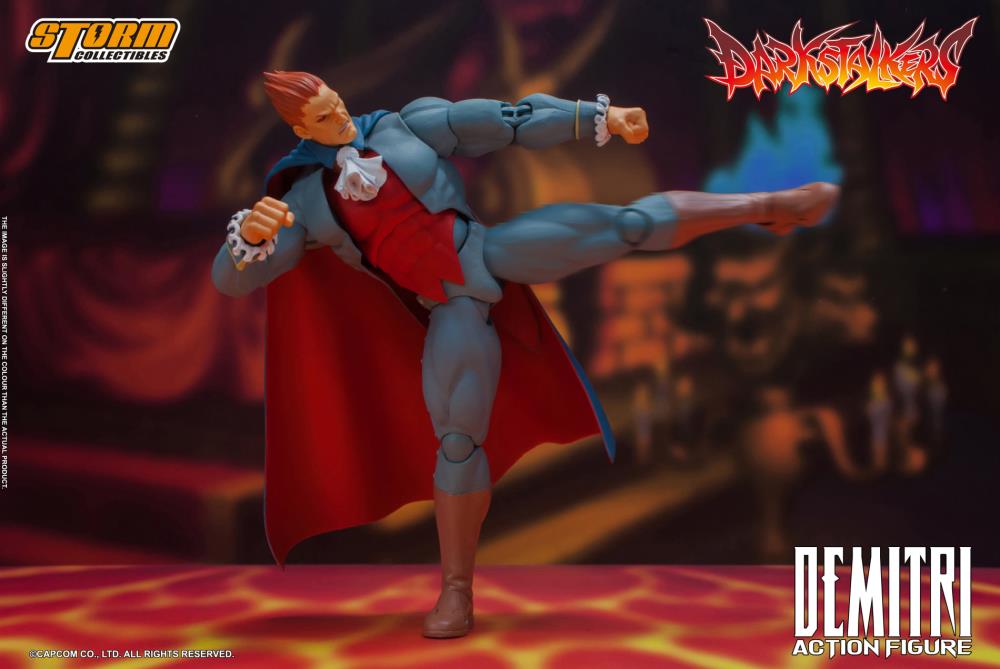 Darkstalkers Demitri Maximoff 1/12 Scale Action Figure Gallery Image 11