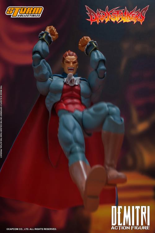 Darkstalkers Demitri Maximoff 1/12 Scale Action Figure Gallery Image 17