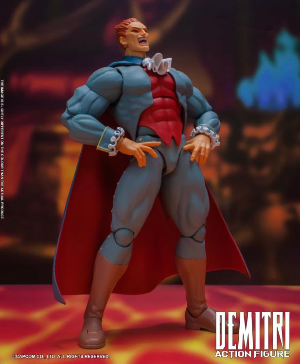 Darkstalkers Demitri Maximoff 1/12 Scale Action Figure Gallery Image 9
