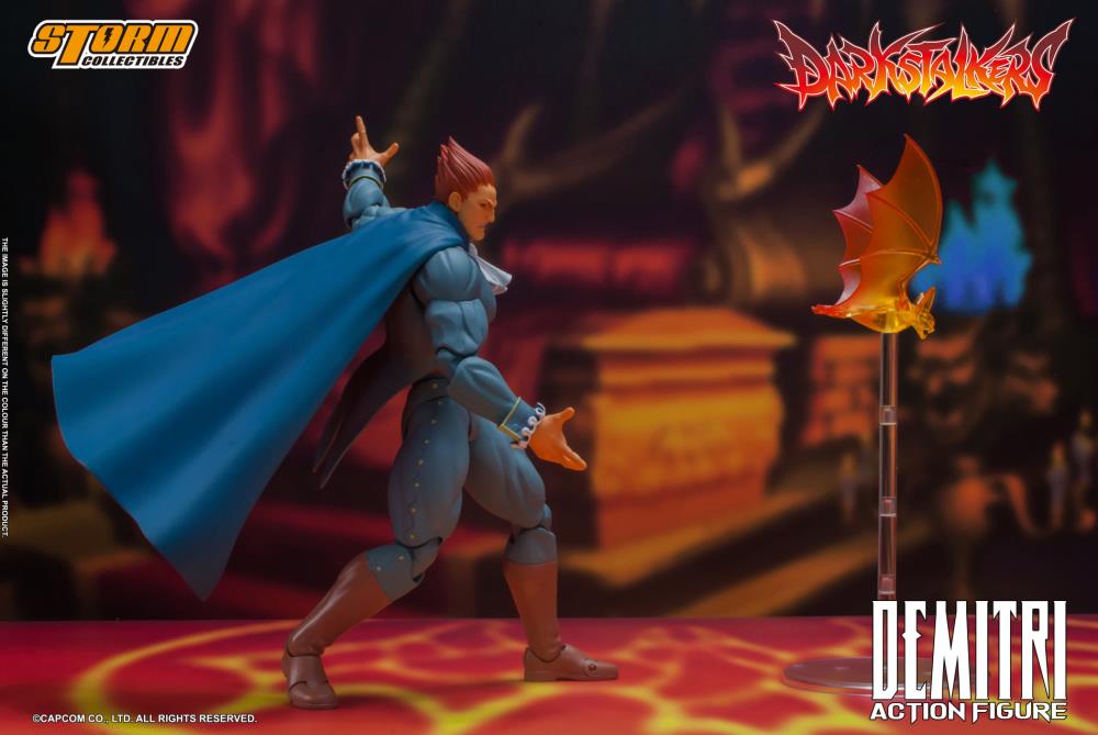 Darkstalkers Demitri Maximoff 1/12 Scale Action Figure Gallery Image 18