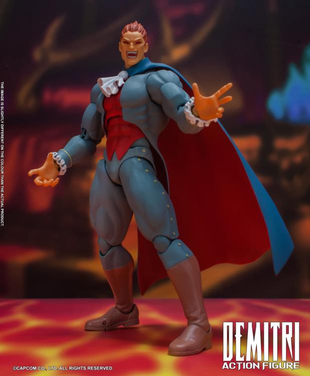 Darkstalkers Demitri Maximoff 1/12 Scale Action Figure Gallery Image 3