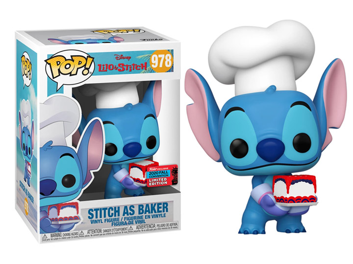 Pop! Disney: Lilo & Stitch - Stitch (Baker) NYCC 2020 Exclusive Gallery Image 1