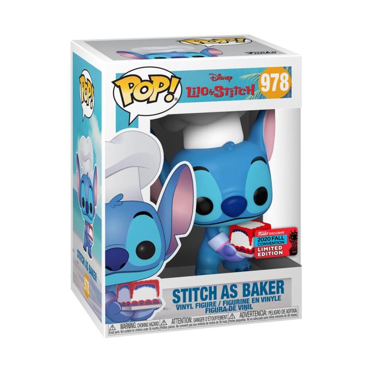 Pop! Disney: Lilo & Stitch - Stitch (Baker) NYCC 2020 Exclusive Gallery Image 4