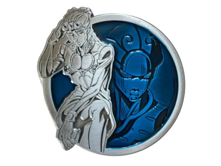 JoJo's Bizarre Adventure Portrait Series Giorno Giovanna Enamel Pin Gallery Image 1