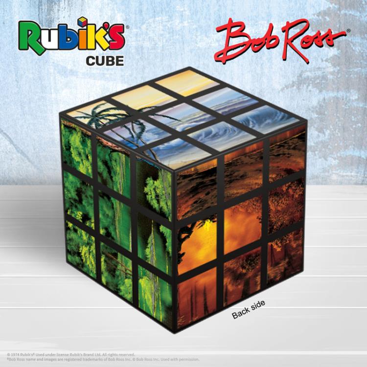 Bob Ross Rubik's Cube Gallery Image 4