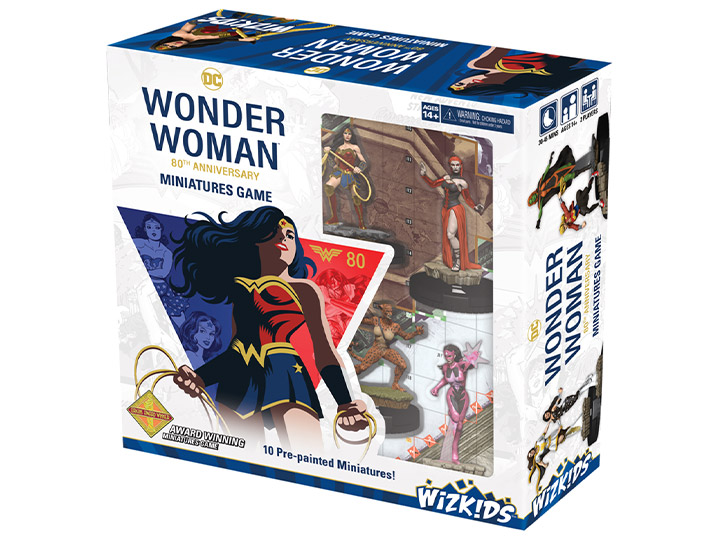 DC Comics HeroClix: Wonder Woman 80th Anniversary Miniatures Game Gallery Image 1
