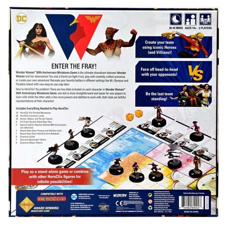 DC Comics HeroClix: Wonder Woman 80th Anniversary Miniatures Game Gallery Image 11