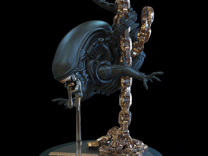 Alien Q-Fig Xenomorph Gallery Image 1