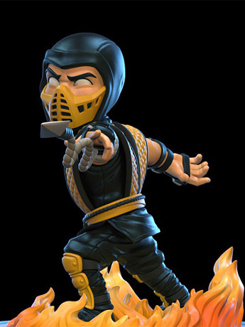 Mortal Kombat Q-Fig Scorpion Gallery Image 2