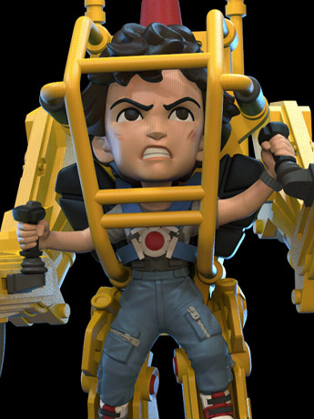 Aliens Q-Fig Elite Ripley With Power Loader Gallery Image 2