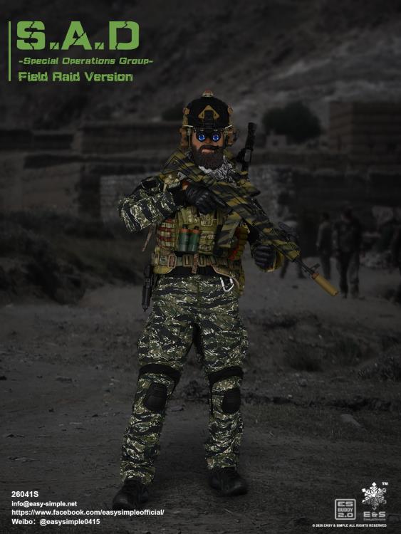 S.A.D. Special Operations Group (Exclusive Woodland Ver.) 1/6 Scale Figure Gallery Image 16
