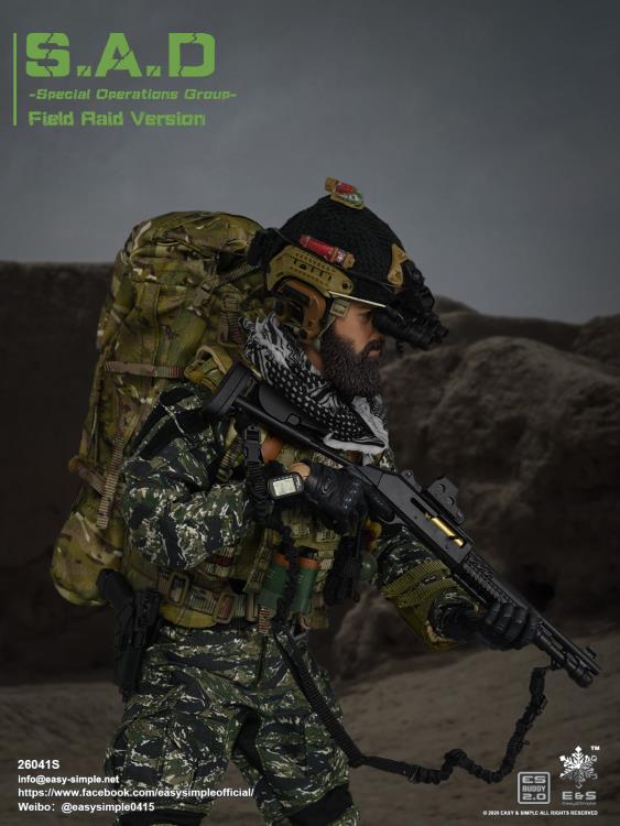 S.A.D. Special Operations Group (Exclusive Woodland Ver.) 1/6 Scale Figure Gallery Image 20