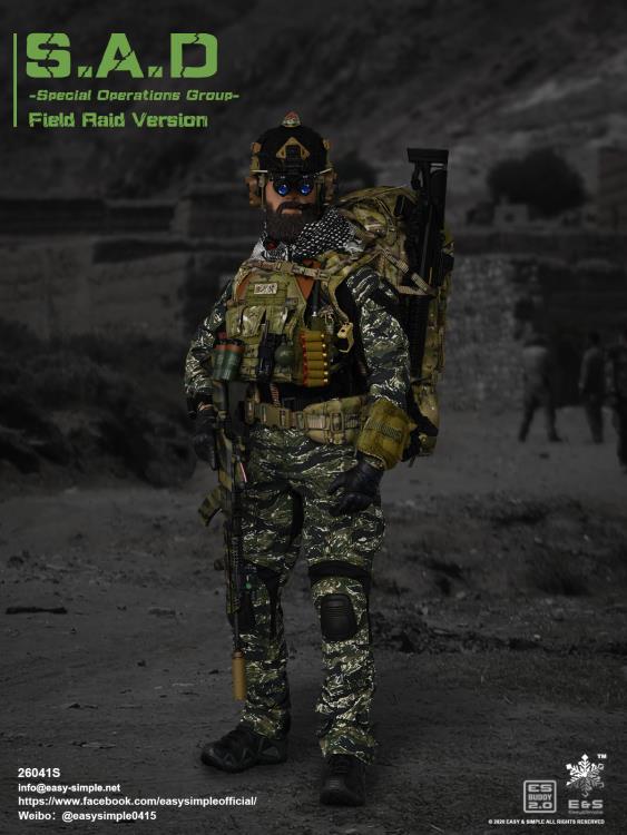 S.A.D. Special Operations Group (Exclusive Woodland Ver.) 1/6 Scale Figure Gallery Image 15