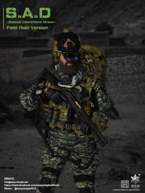 S.A.D. Special Operations Group (Exclusive Woodland Ver.) 1/6 Scale Figure Gallery Image 18