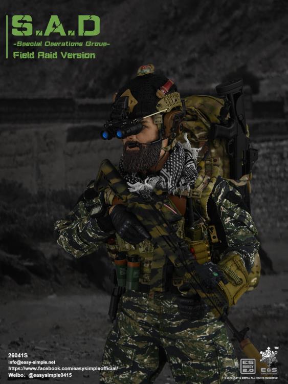 S.A.D. Special Operations Group (Exclusive Woodland Ver.) 1/6 Scale Figure Gallery Image 19