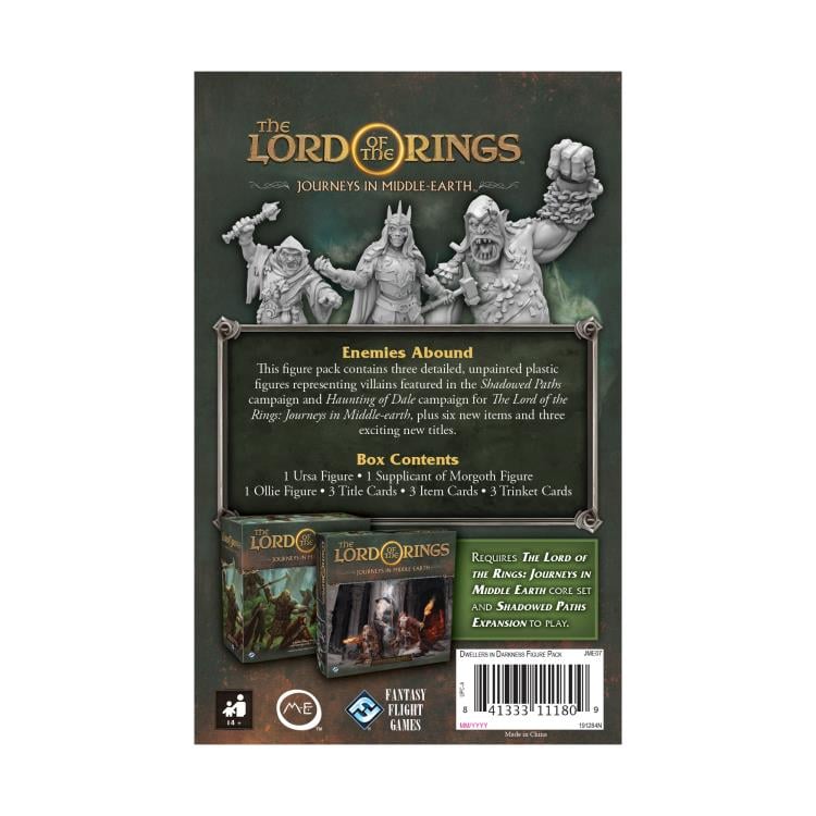 The Lord of the Rings: Journeys in Middle-Earth Dwellers in Darkness Expansion Pack Gallery Image 6