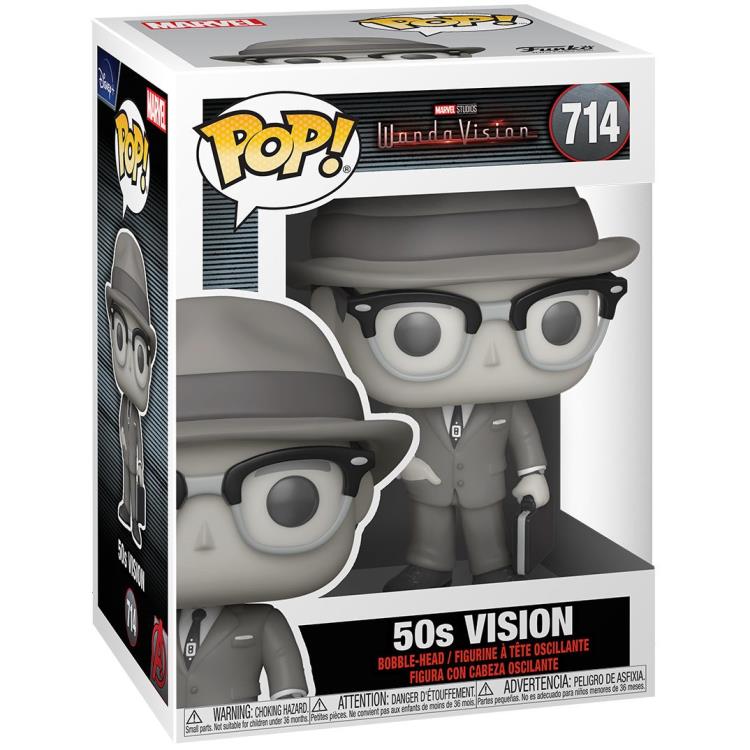 Pop! Marvel: WandaVision - Vision (50s) Gallery Image 4