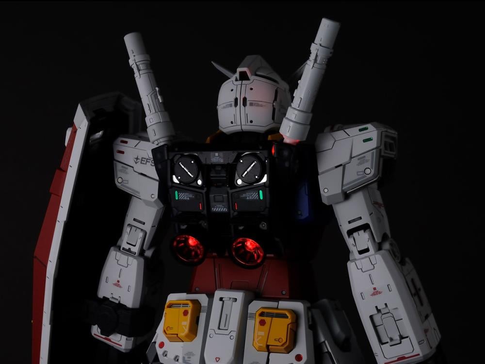 Mobile Suit Gundam PG Unleashed RX-78-2 Gundam 1/60 Scale Model Kit Gallery Image 13