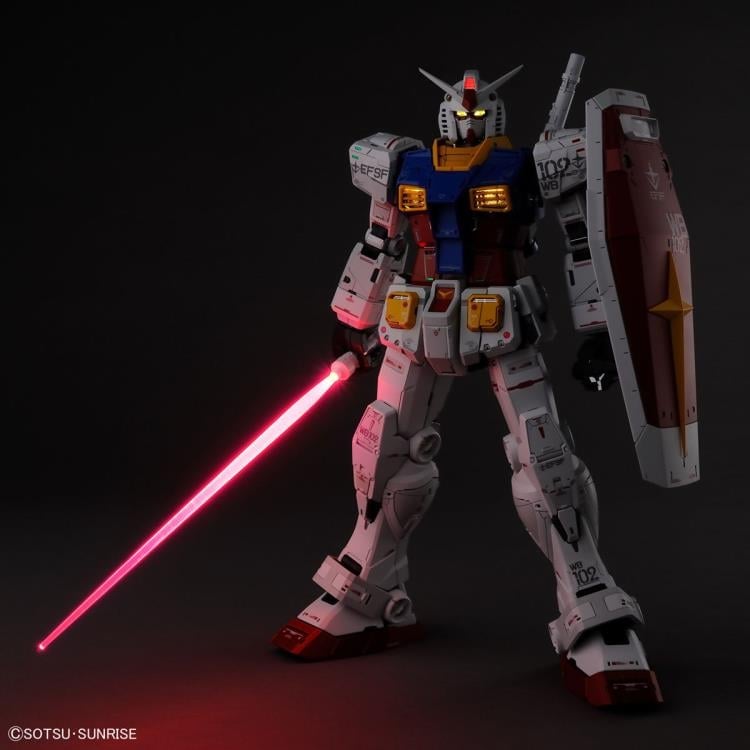 Mobile Suit Gundam PG Unleashed RX-78-2 Gundam 1/60 Scale Model Kit Gallery Image 11