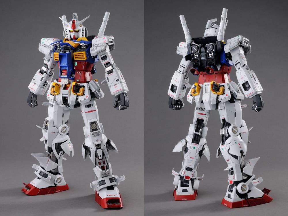 Mobile Suit Gundam PG Unleashed RX-78-2 Gundam 1/60 Scale Model Kit Gallery Image 5