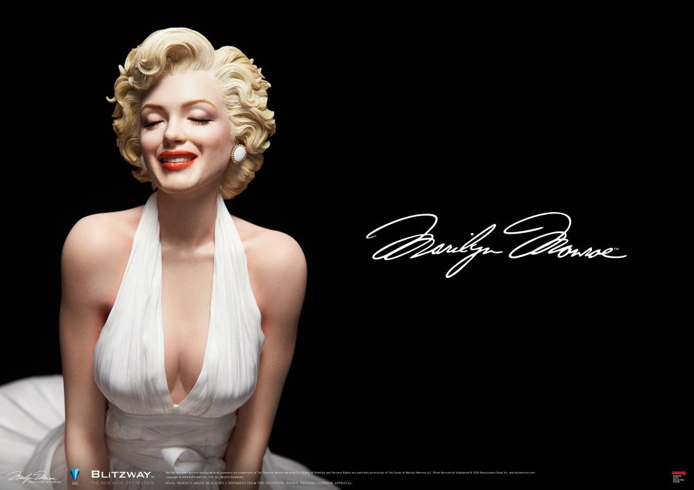 Marilyn Monroe 1/4 Superb Scale Statue Gallery Image 3