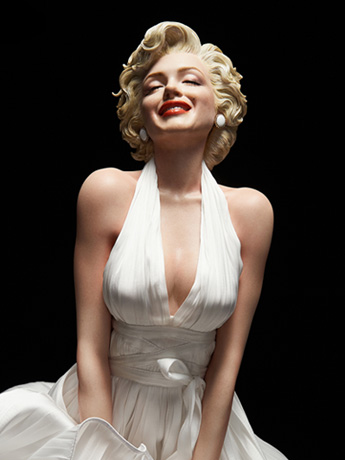Marilyn Monroe 1/4 Superb Scale Statue Gallery Image 2