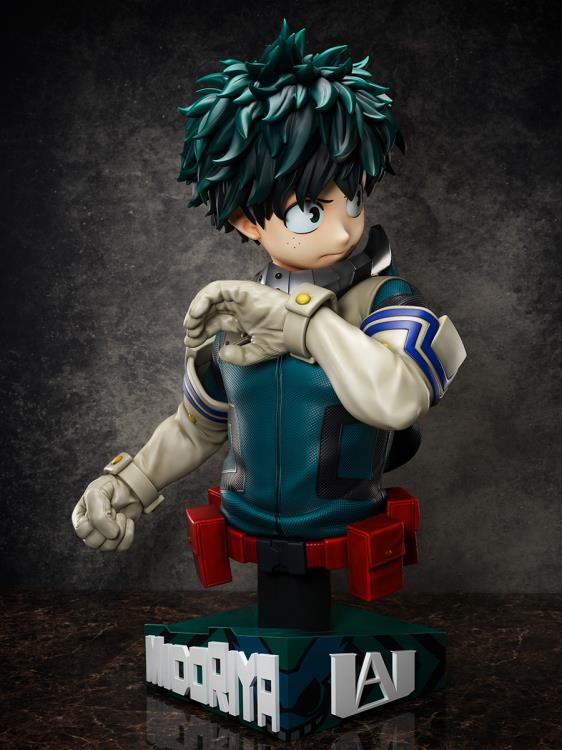 My Hero Academia Izuku Midoriya Life-Size Bust Gallery Image 9