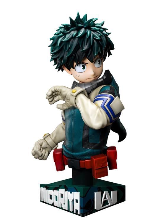 My Hero Academia Izuku Midoriya Life-Size Bust Gallery Image 12