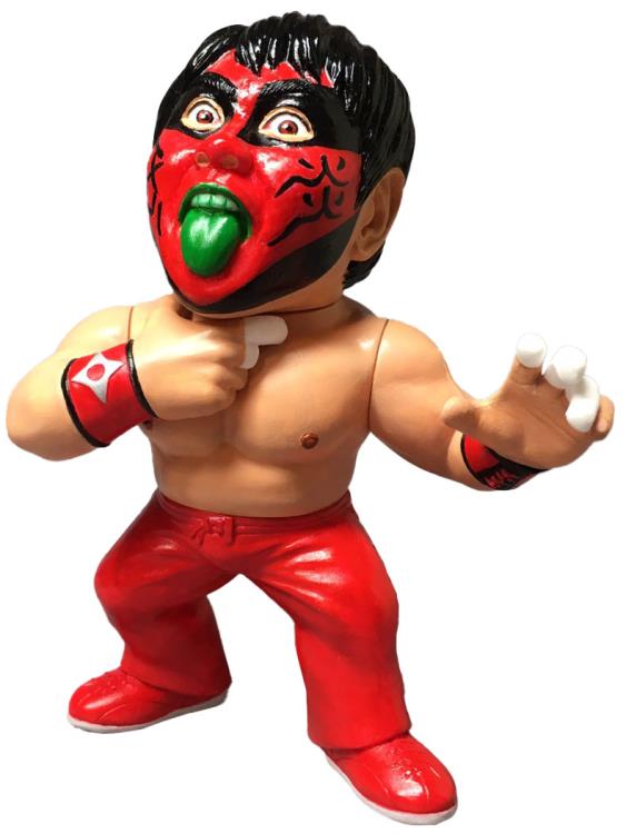 WWE 16d Collection The Great Muta (90s Red Paint Ver.) Figure Gallery Image 3