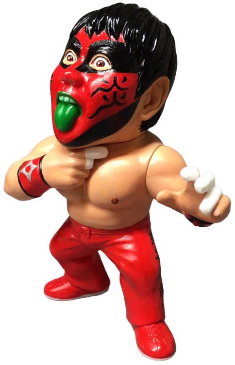 WWE 16d Collection The Great Muta (90s Red Paint Ver.) Figure Gallery Image 5