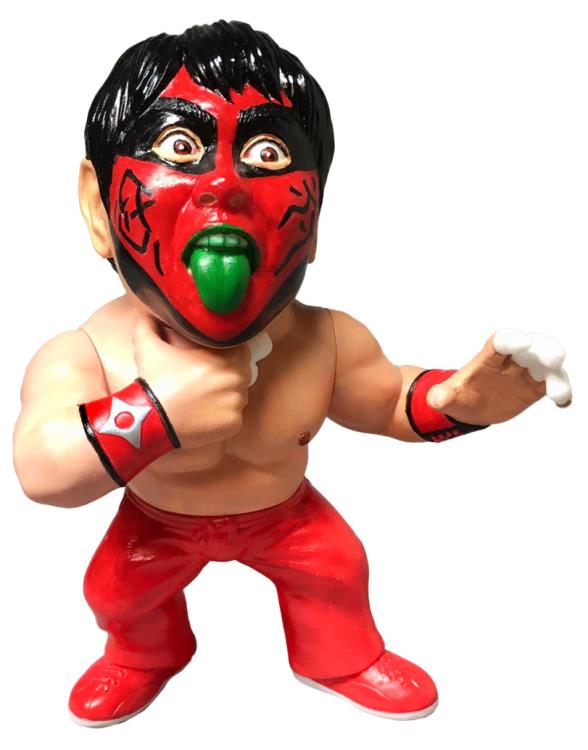WWE 16d Collection The Great Muta (90s Red Paint Ver.) Figure Gallery Image 4