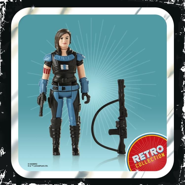 Star Wars Retro Collection The Mandalorian Wave 1 Set of 7 Figures Gallery Image 11