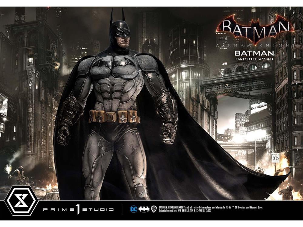 Batman: Arkham Knight Museum Masterline Batman (Batsuit V7.43) Statue Gallery Image 25