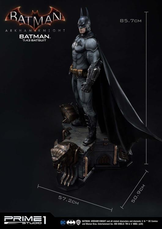Batman: Arkham Knight Museum Masterline Batman (Batsuit V7.43) Statue Gallery Image 4