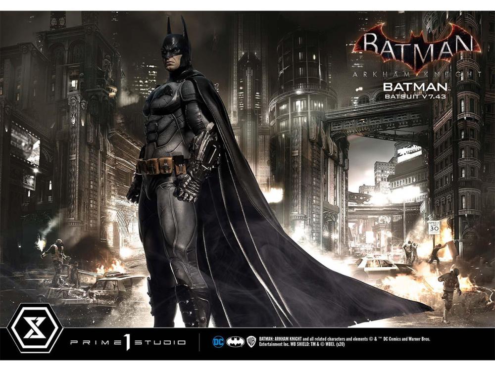 Batman: Arkham Knight Museum Masterline Batman (Batsuit V7.43) Statue Gallery Image 26