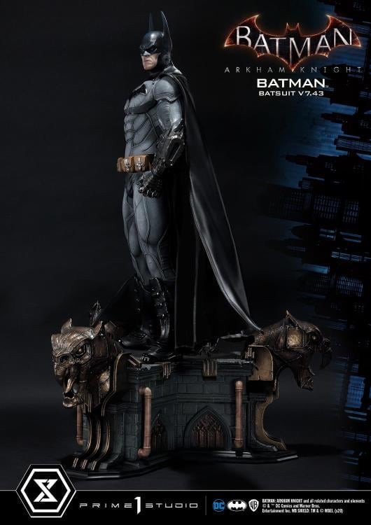 Batman: Arkham Knight Museum Masterline Batman (Batsuit V7.43) Statue Gallery Image 6