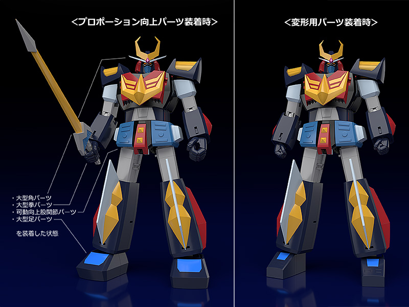 Space Warrior Baldios Moderoid Baldios Model Kit Gallery Image 8