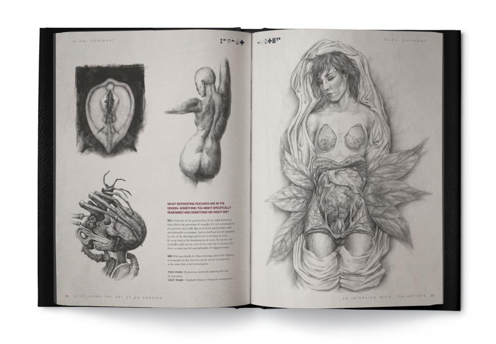 Alien Covenant: David's Drawings Gallery Image 5