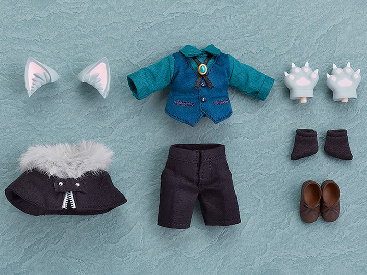 Nendoroid Doll Wolf Outfit Set (Ash) Gallery Image 1