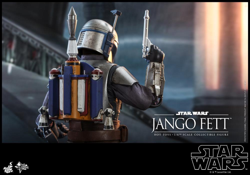 Star Wars: Attack of the Clones MMS589 Jango Fett 1/6th Scale Collectible Figure Gallery Image 23