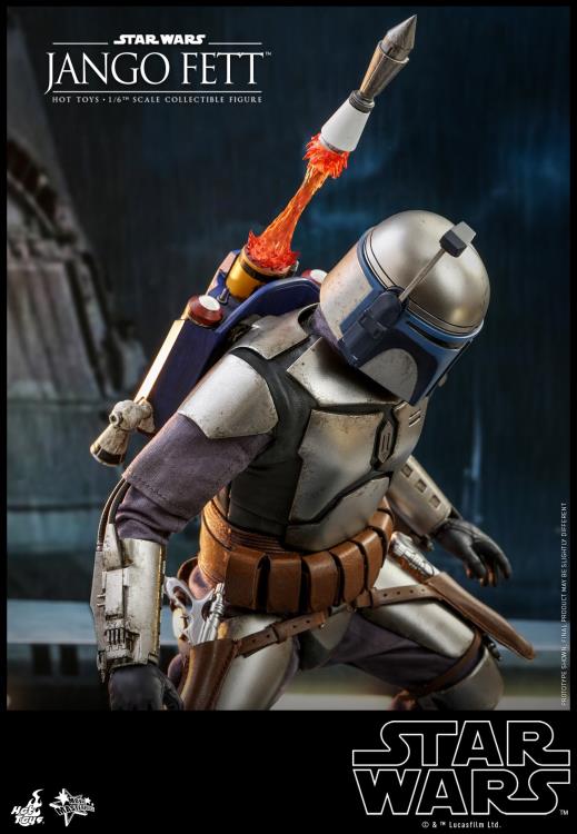 Star Wars: Attack of the Clones MMS589 Jango Fett 1/6th Scale Collectible Figure Gallery Image 4