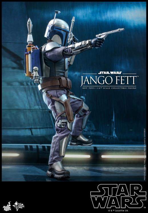 Star Wars: Attack of the Clones MMS589 Jango Fett 1/6th Scale Collectible Figure Gallery Image 11