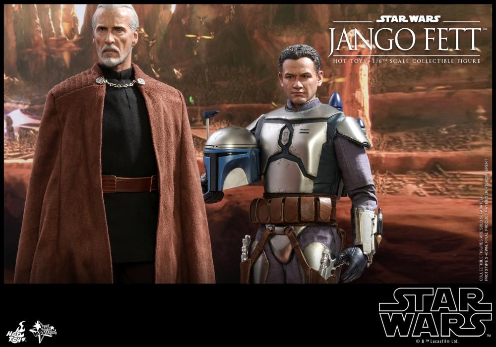 Star Wars: Attack of the Clones MMS589 Jango Fett 1/6th Scale Collectible Figure Gallery Image 18