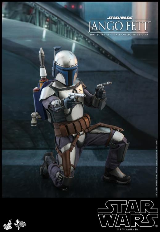 Star Wars: Attack of the Clones MMS589 Jango Fett 1/6th Scale Collectible Figure Gallery Image 14