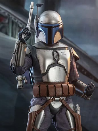 Star Wars: Attack of the Clones MMS589 Jango Fett 1/6th Scale Collectible Figure Gallery Image 2