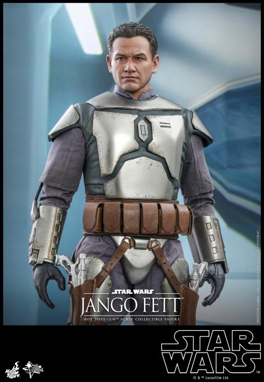 Star Wars: Attack of the Clones MMS589 Jango Fett 1/6th Scale Collectible Figure Gallery Image 15
