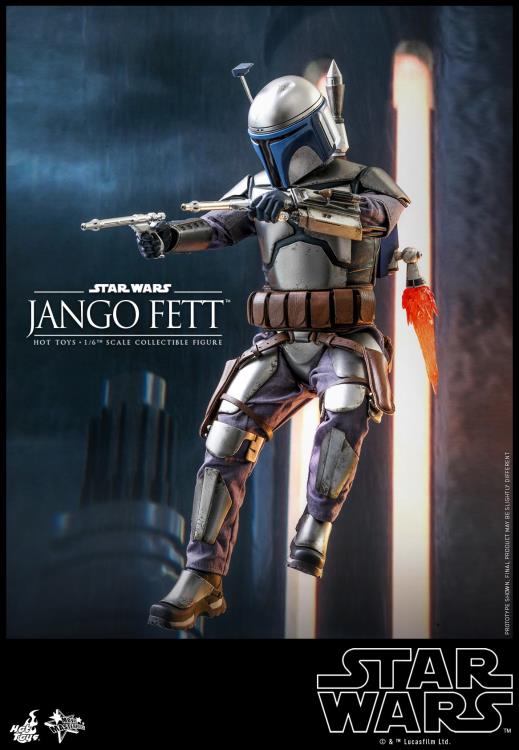 Star Wars: Attack of the Clones MMS589 Jango Fett 1/6th Scale Collectible Figure Gallery Image 8